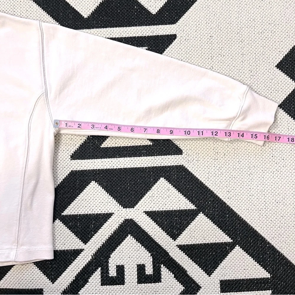 J. Crew University Terry Crop Crewneck Anti Social Moms Club Sweatshirt Small